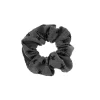 Grey, grey-toned bow, square large intestine hair band, women's hair tie, high-end look, ponytail, bun hair tie, hair accessory Item Picture